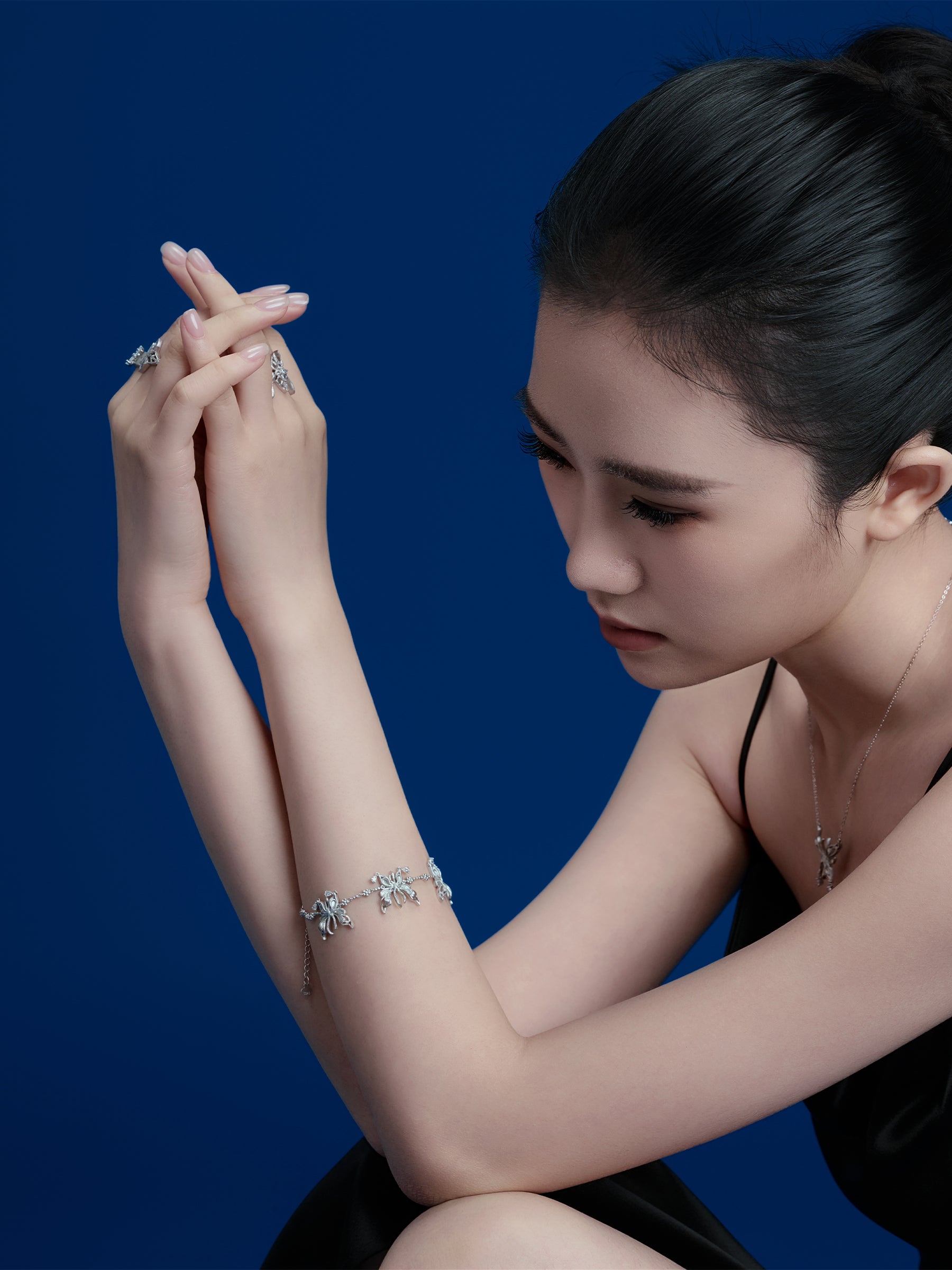 925 Sterling Silver Butterfly Bracelet