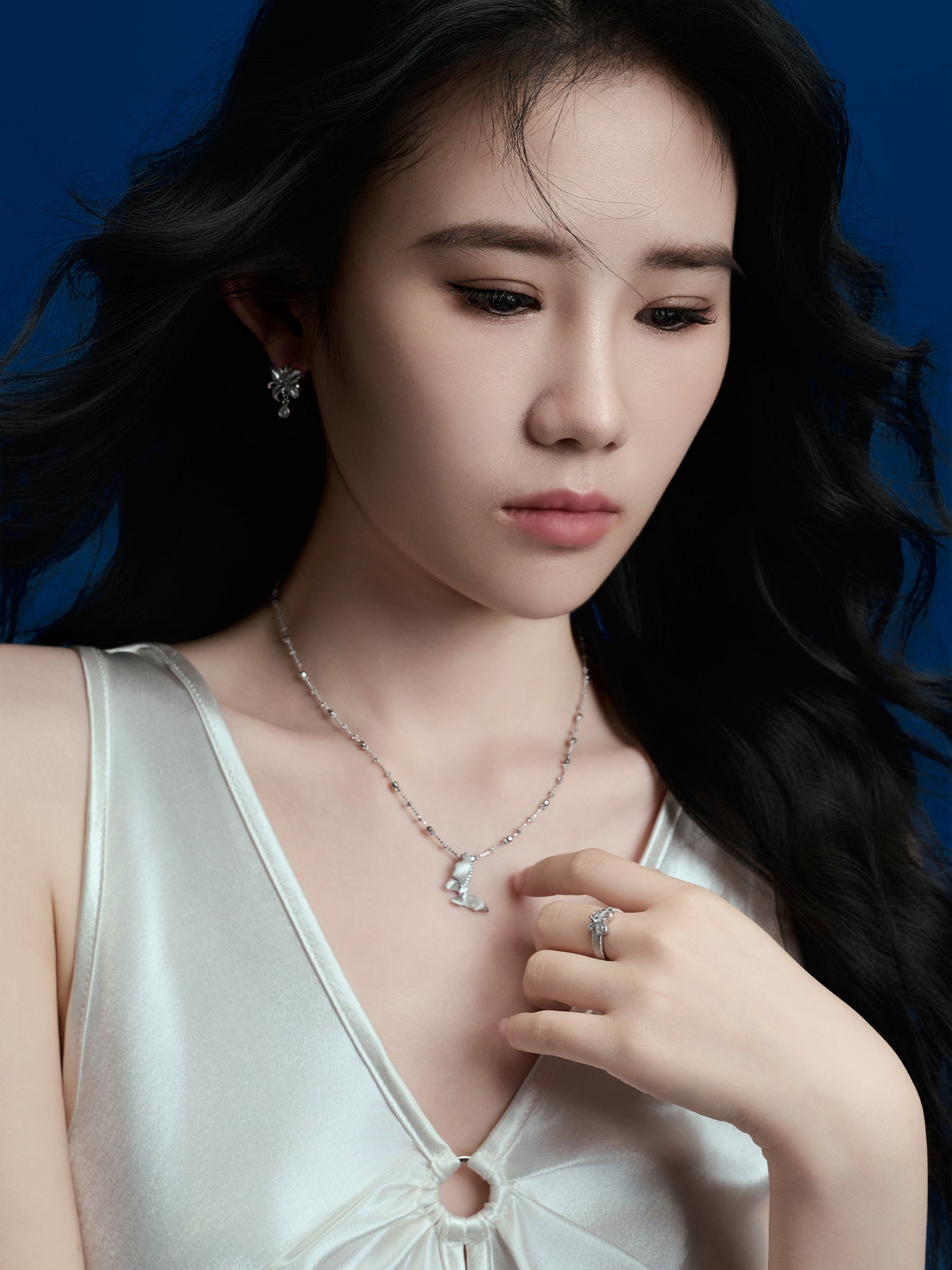 Silver Butterfly - Inspired Pendant Necklace