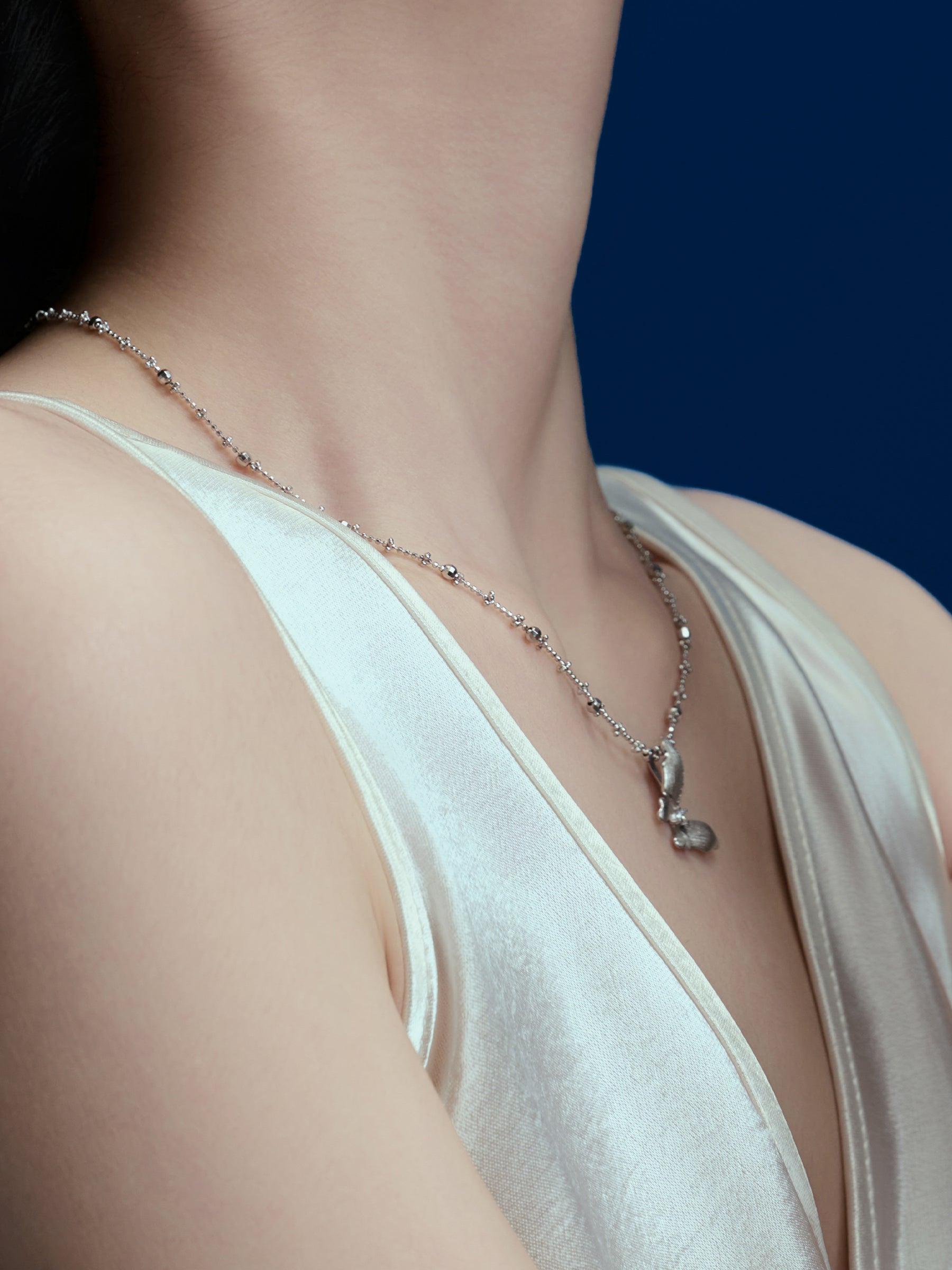 Silver Butterfly - Inspired Pendant Necklace