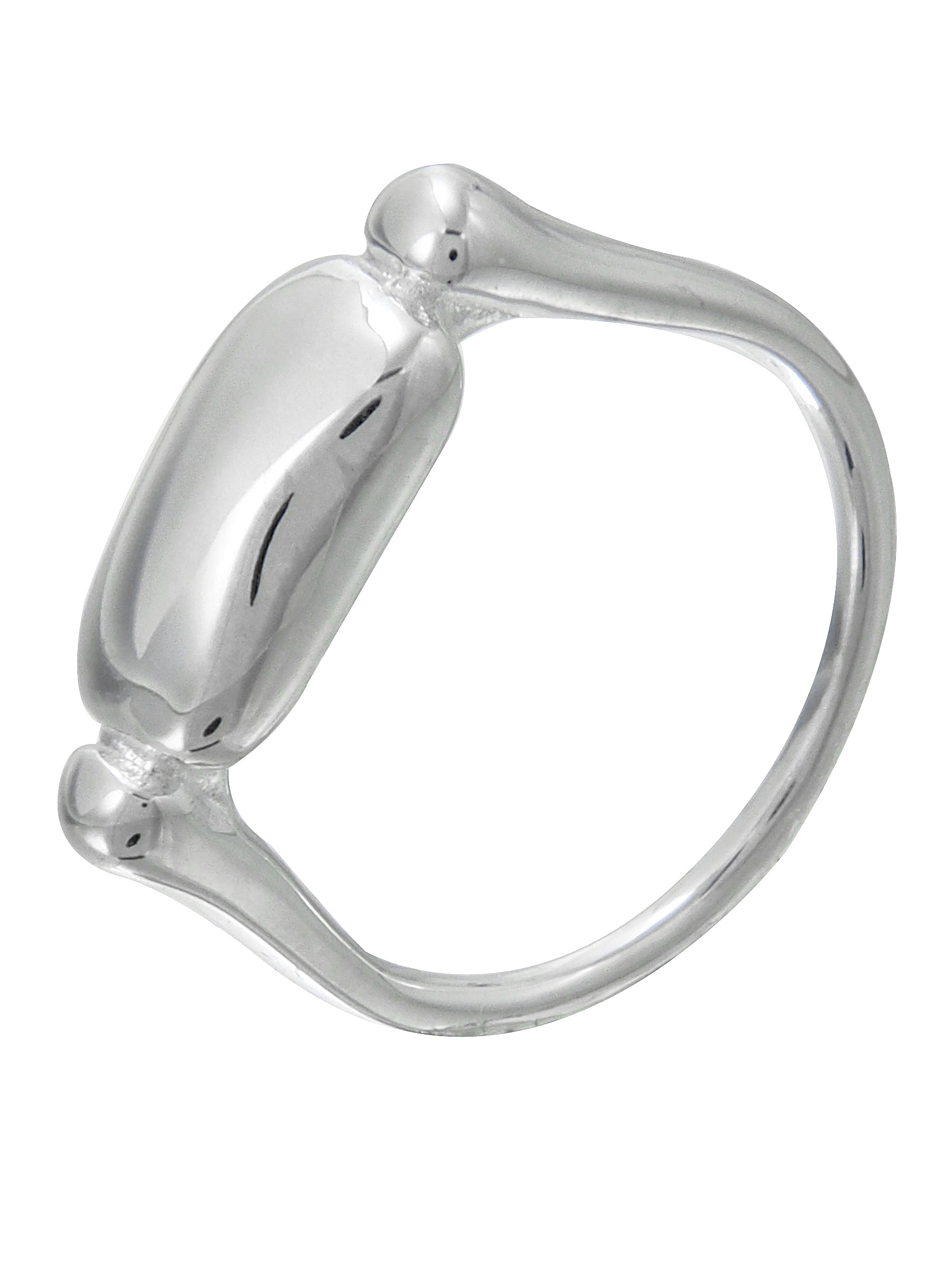 Slim Sterling Silver Band, Minimalist Design