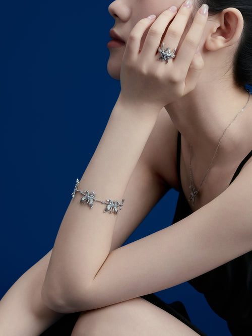 925 Sterling Silver Butterfly Bracelet