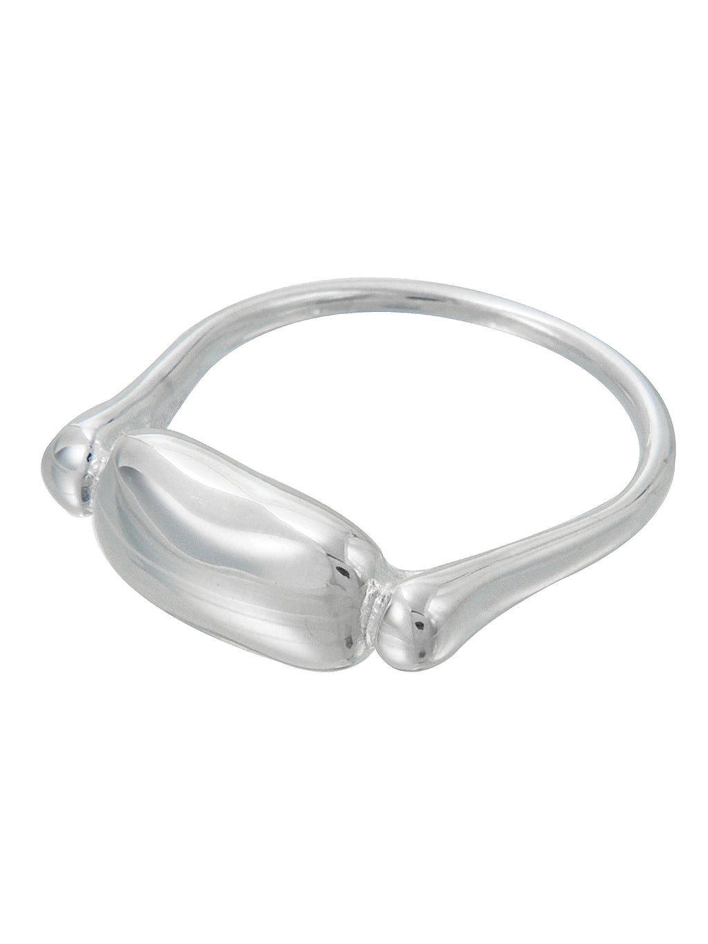 Slim Sterling Silver Band, Minimalist Design