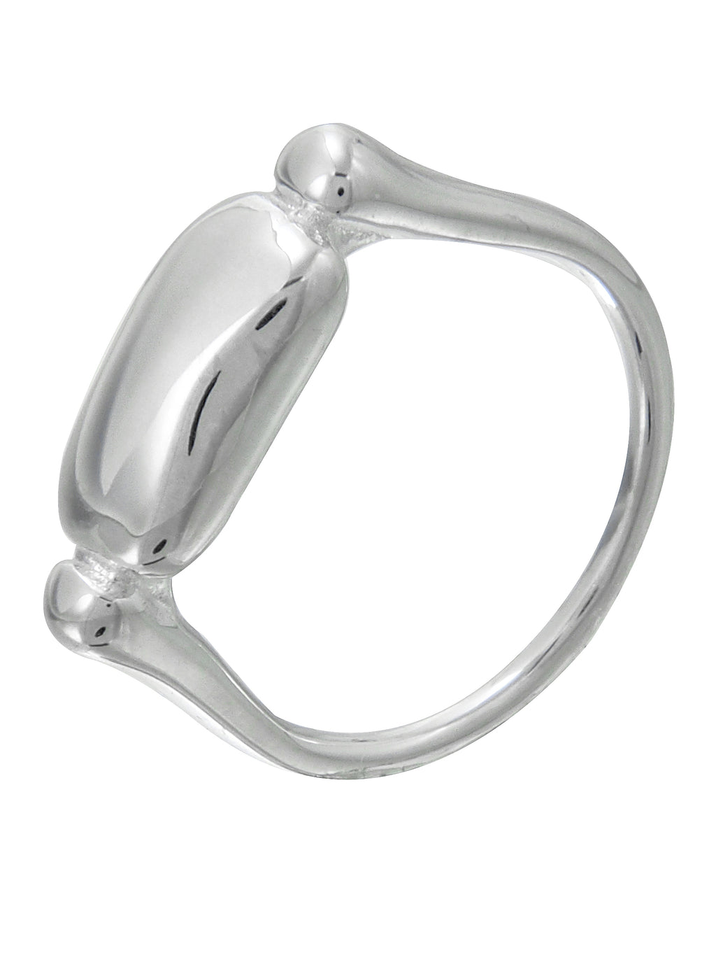 Slim Sterling Silver Band, Minimalist Design