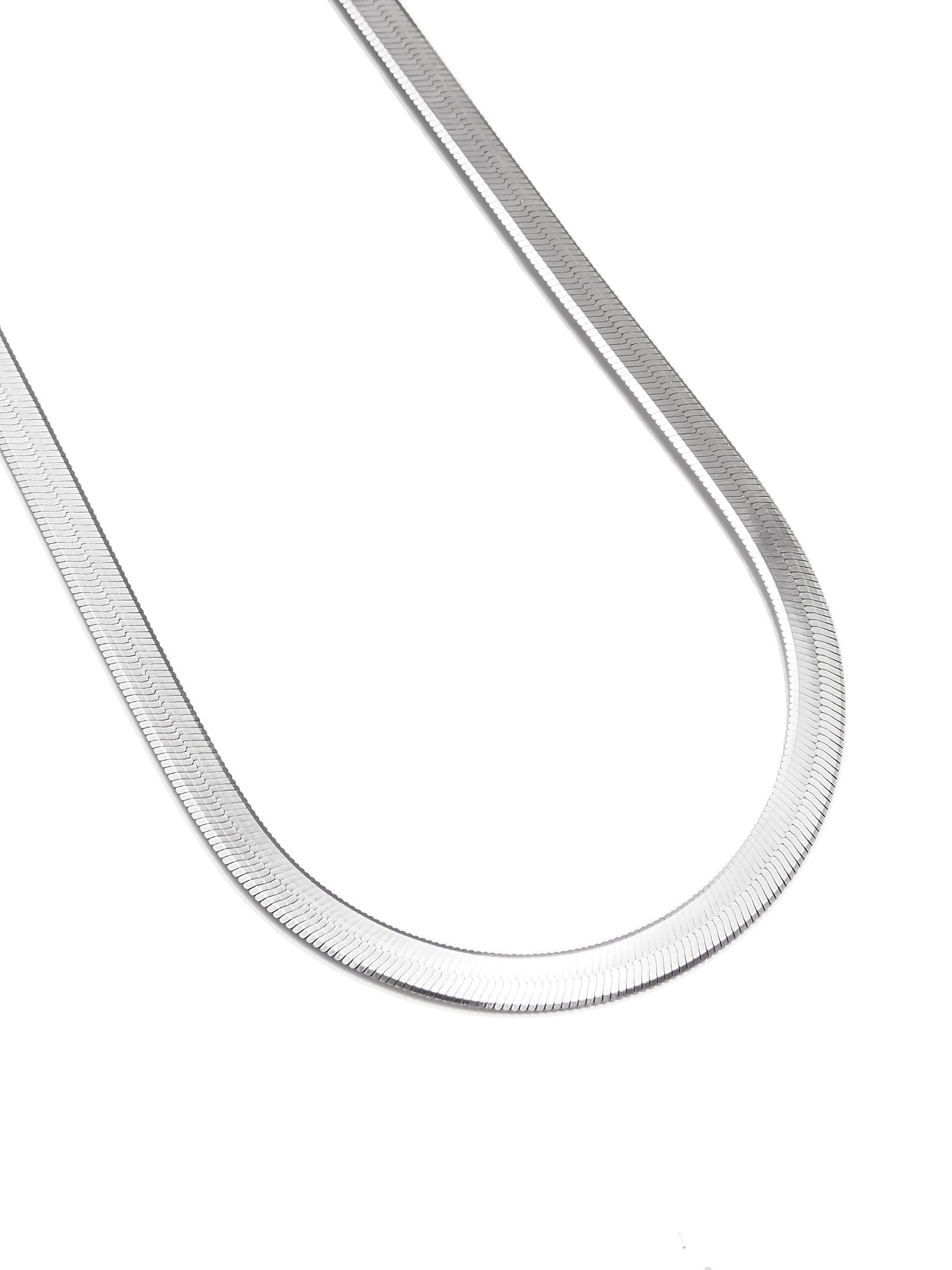 Sterling Silver Snake Chain Necklace